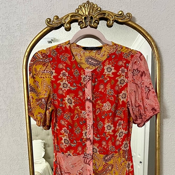 Zara Paisley Dress - Picture 2 of 3